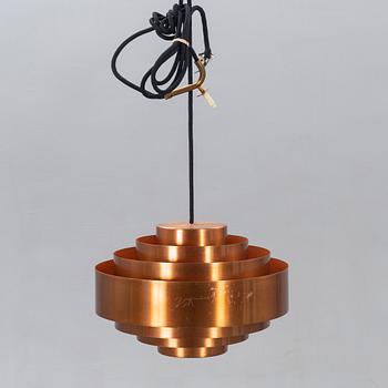 Jo Hammerborg, taklampa, Fog Mörup, Koppar.