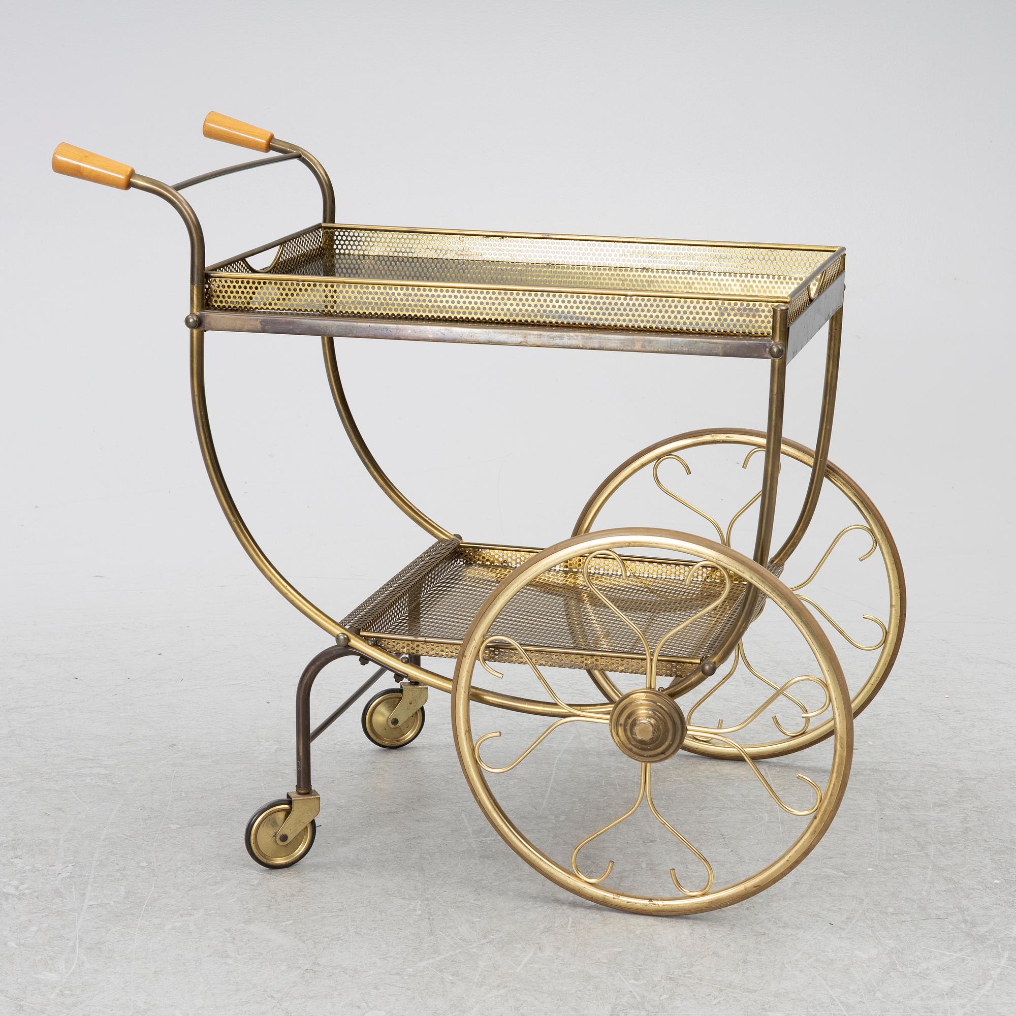 Serving cart, second half of the 20th century.