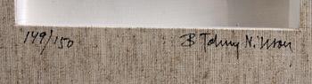 BERT JOHNNY NILSSON, multipel, sign, numr 149/150.