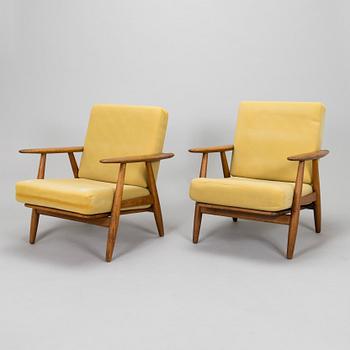 GETAMA  GE240（Hans J.Wegner） The GE 240 Oak Lounge Chair by Hans J. Wegner for Getama