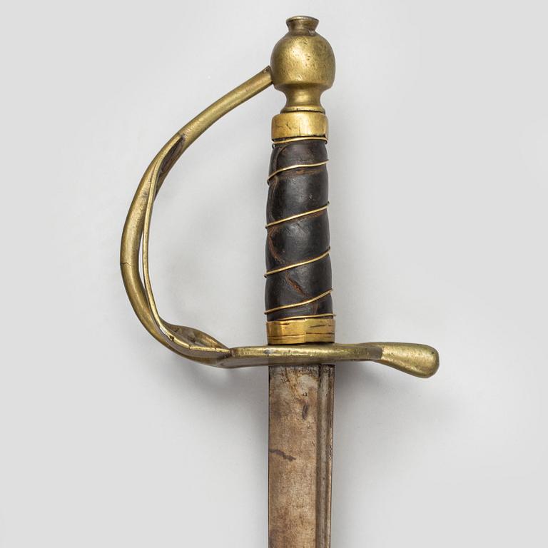 A Danish cavalry sword 1813 pattern.