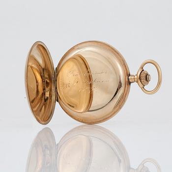 FICKUR, guld 14K, 1900-talets första hälft. Tot ca 96 gram.