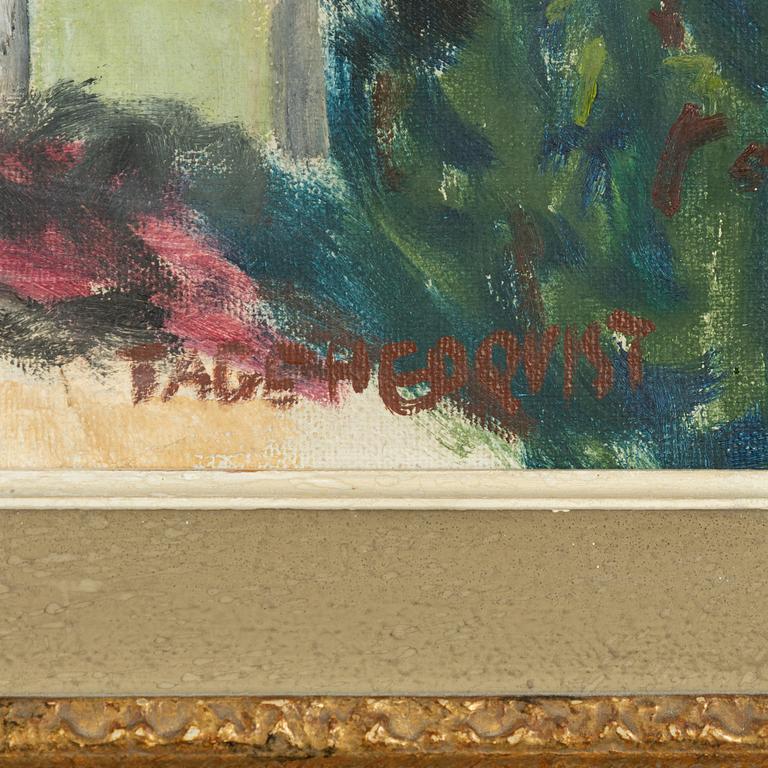 Tage Hedqvist,  Sommarlandskap vid kusten.