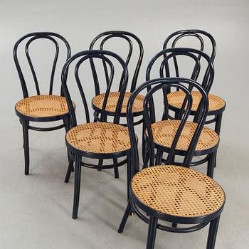 A swt of six chairs mid1900s/second half.