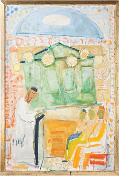 LENNART ROSENSOHN, olja på duk, signerad och daterad 1970.