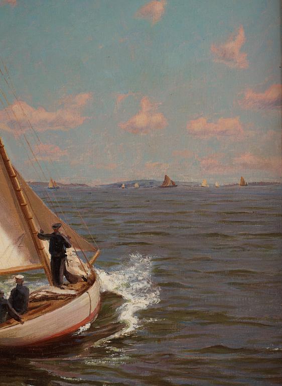 Johan Krouthén, "Marstrandsregatta".