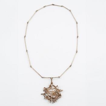 Juhls, necklace, sterling silver.