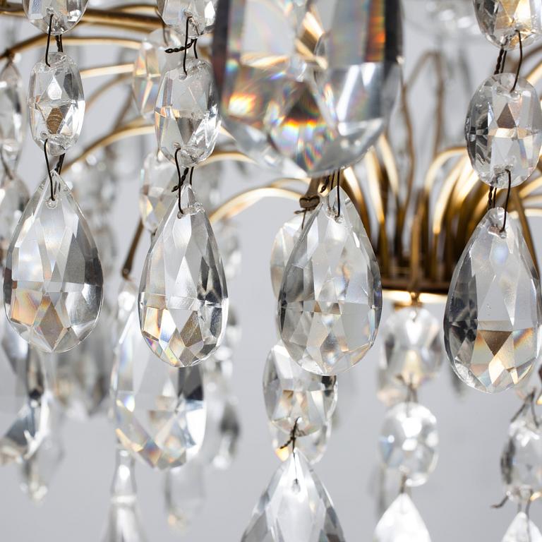 TAKKRONA, gustaviansk stil, ca 1900. Höjd 90 cm.