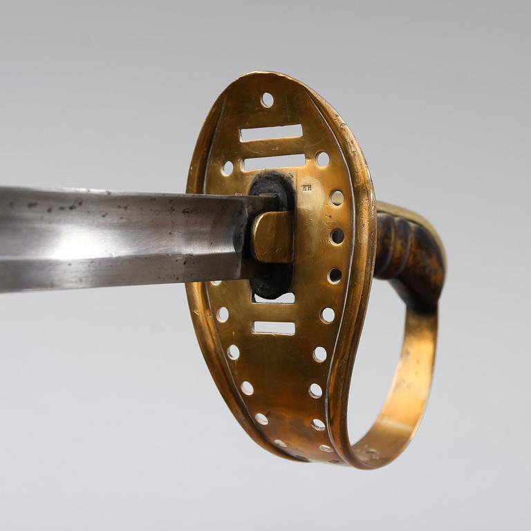 SABEL, m/1867-1893, för kavalleriet.
