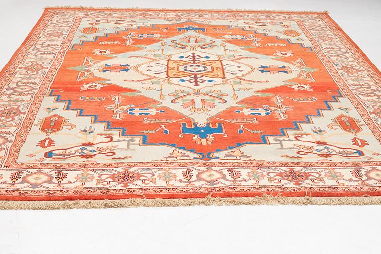 Matta, Västpersisk, Heriz-mönster, ca 380 x 301 cm.