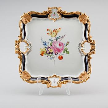 BRICKA, porslin, Meissen, 1900-talets mitt.