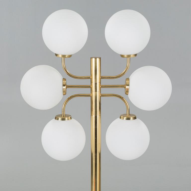 A floor lamp from the latter half of the 20th century.