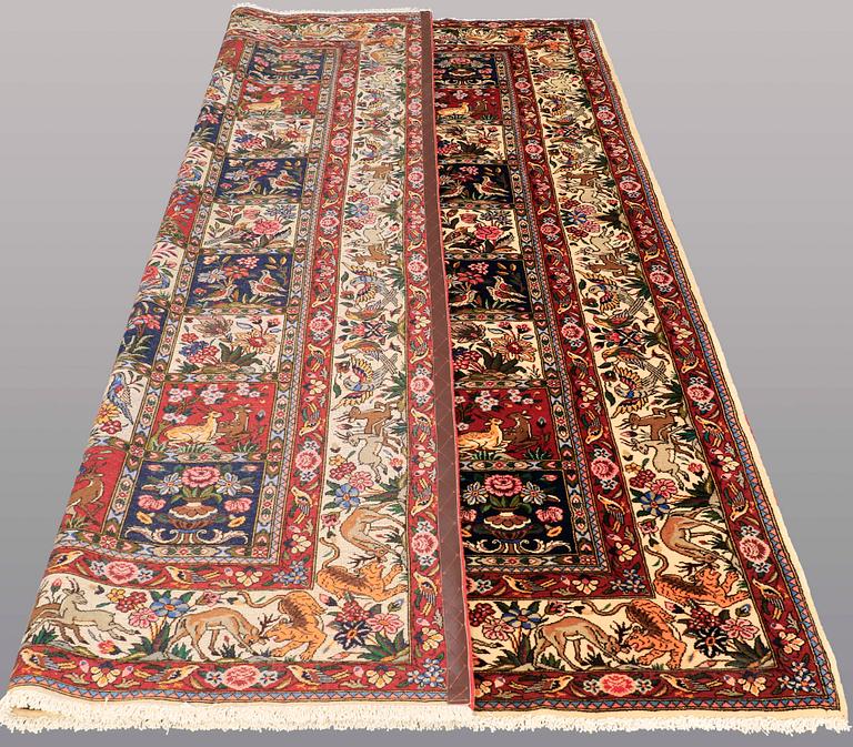 MATTA, Baktiari figural, ca 307 x 204 cm.