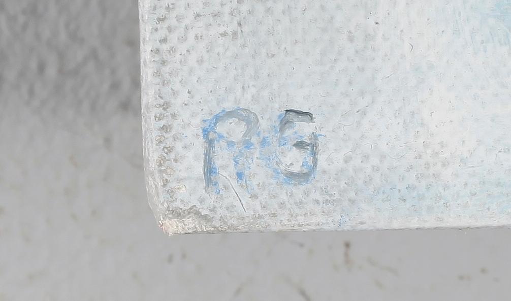 RUTH GOLDMANN-GROSIN, blandteknik, signerad "RG".