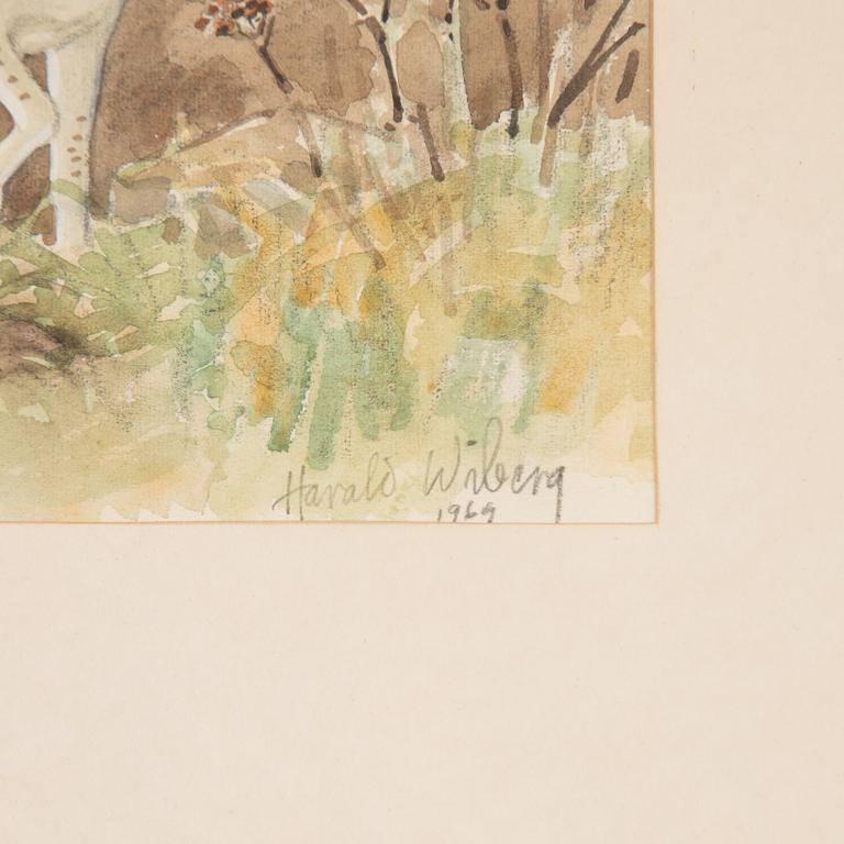 Harald Wiberg, Pointer med jägare.