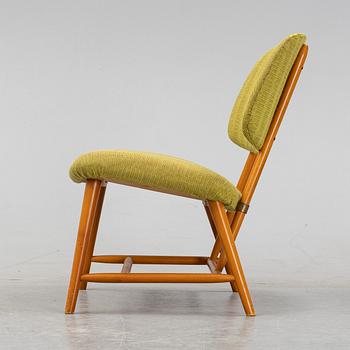 A TeVe easy chair by Alf Svensson, Studio Ljungs Industrier, 1950's.