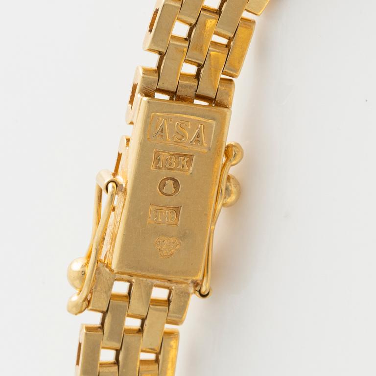 Enicar, armbandsur, 18K guld, 16,5 mm.