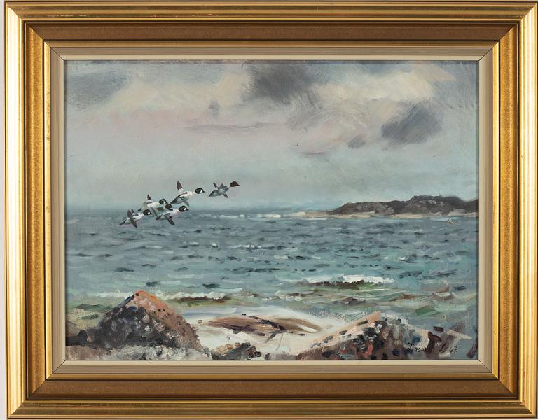 Lindorm Liljefors, Flying Pintails.