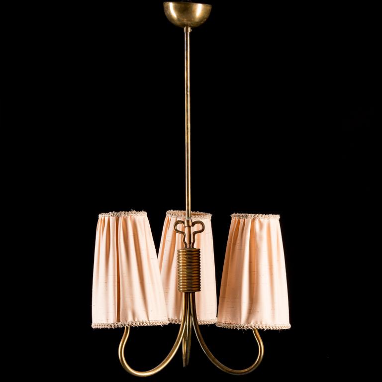 TAKLAMPA, Gunnel Nyman, Idman 1900-talets mitt. Totalhöjd ca 71 cm.