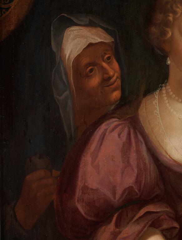 Flemish school 16th/17th Century, Judith with the head of Holofernes.