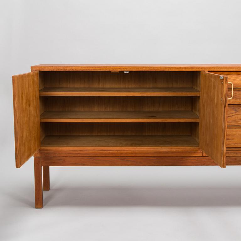 Ilmari Tapiovaara, a sideboard and a shalf  for Laukaan Puu 1959.