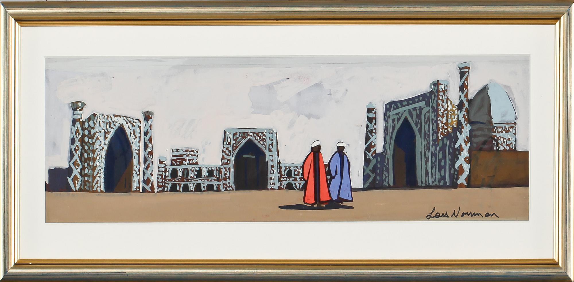 LARS NORRMAN, blandteknik, signerad.