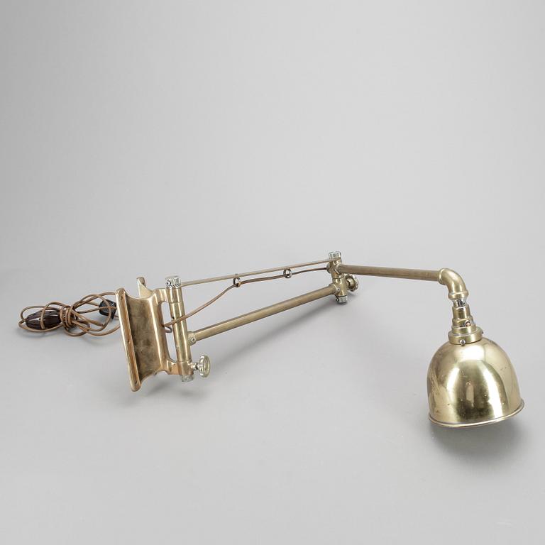BÅTLAMPA, bl.a mässing, 1900-talets första hälft.