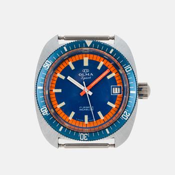 OLMA, Sport, wristwatch, 37 mm.