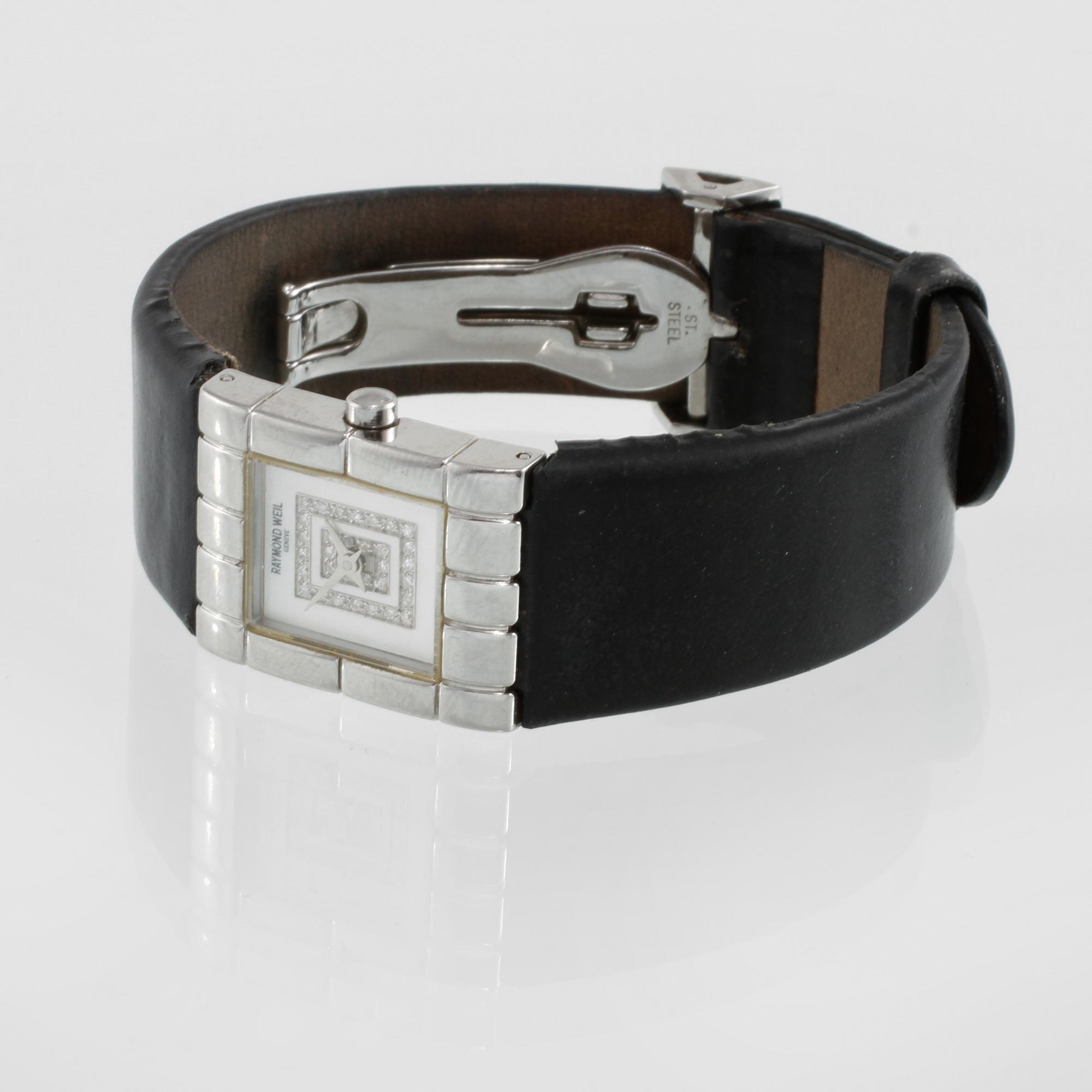ARMBANDSUR, dam, stål, Raymond Weil, 2000-tal.