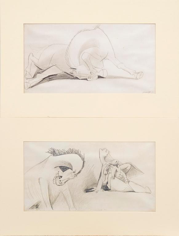 Pablo Picasso, "Guernica" art portfolio.