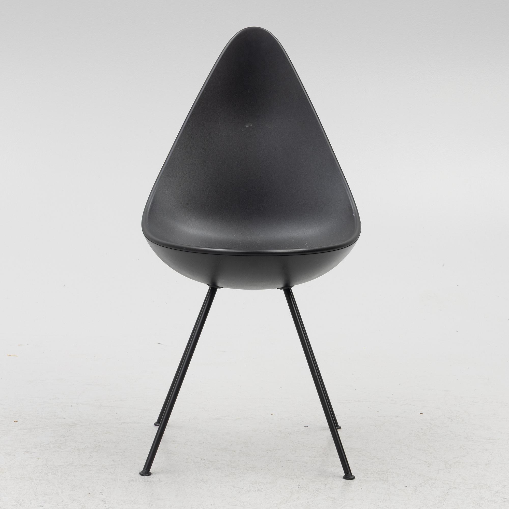 Arne Jacobsen, stol, "Droppen", Fritz Hansen, 2021.