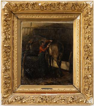 Edwin Ganz, Translation: "One grooms a horse".