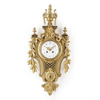 VÄGGPENDYL, Louis XVI-stil, Japy & Freres, Frankrike, omkring 1900-tal.