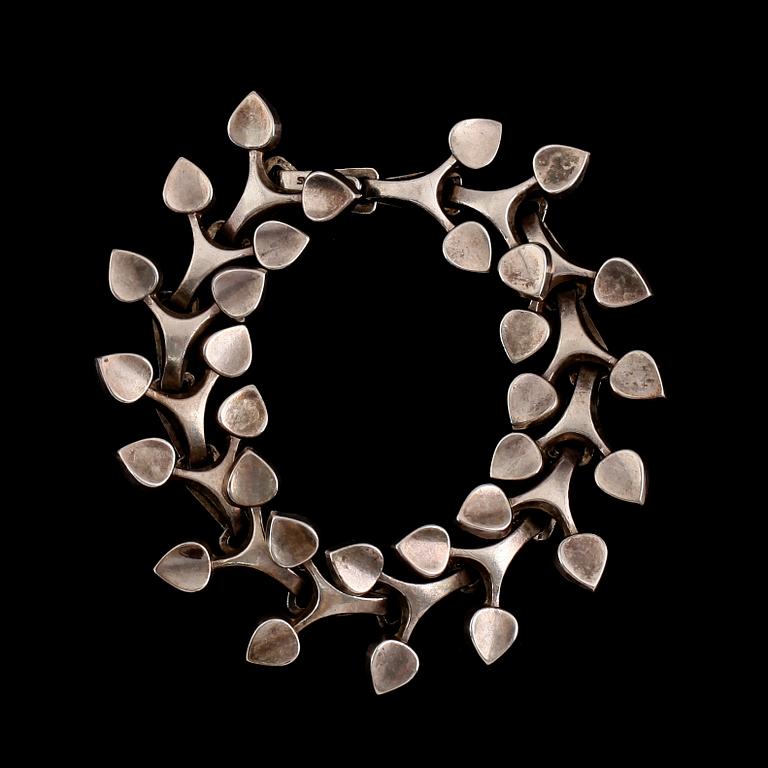 ARMBAND, sterlingsilver, svenska stämplar 1958.