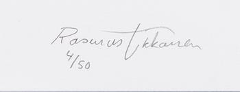 RASMUS TIKKANEN, prints, 2 pcs, signed and numbered 4/50.