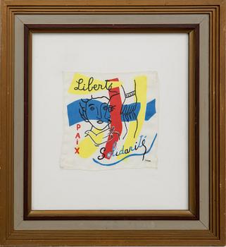 Fernand Léger, after, "Liberty Peace Solidarity".