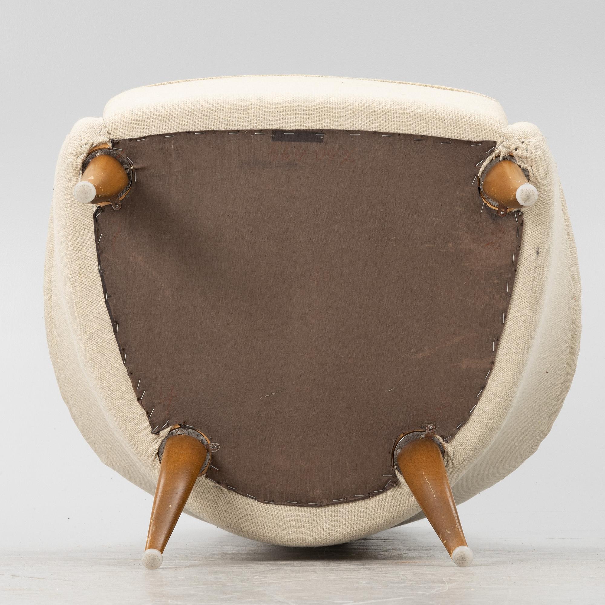 Kerstin Hörlin-Holmquist, armchair, "Little Eva", from the series "Paradiset", Triva, Nordiska Kompaniet.