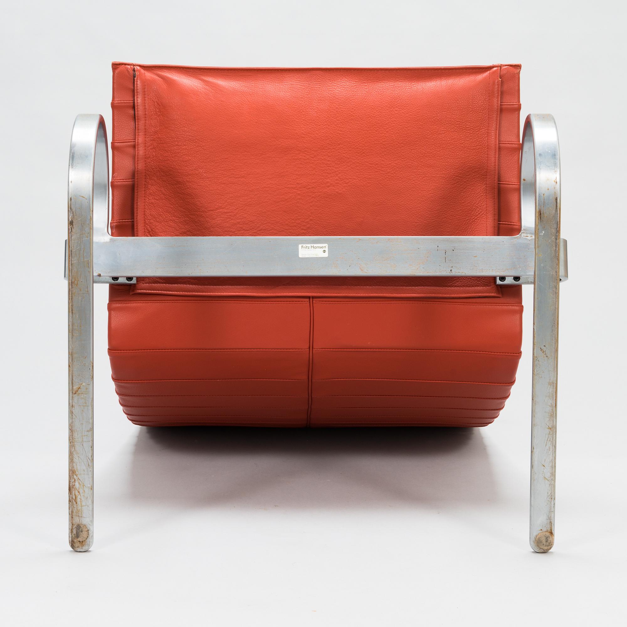 POUL KJAERHOLM, fåtölj, "PK-20", Fritz Hansen, Danmark 1995.