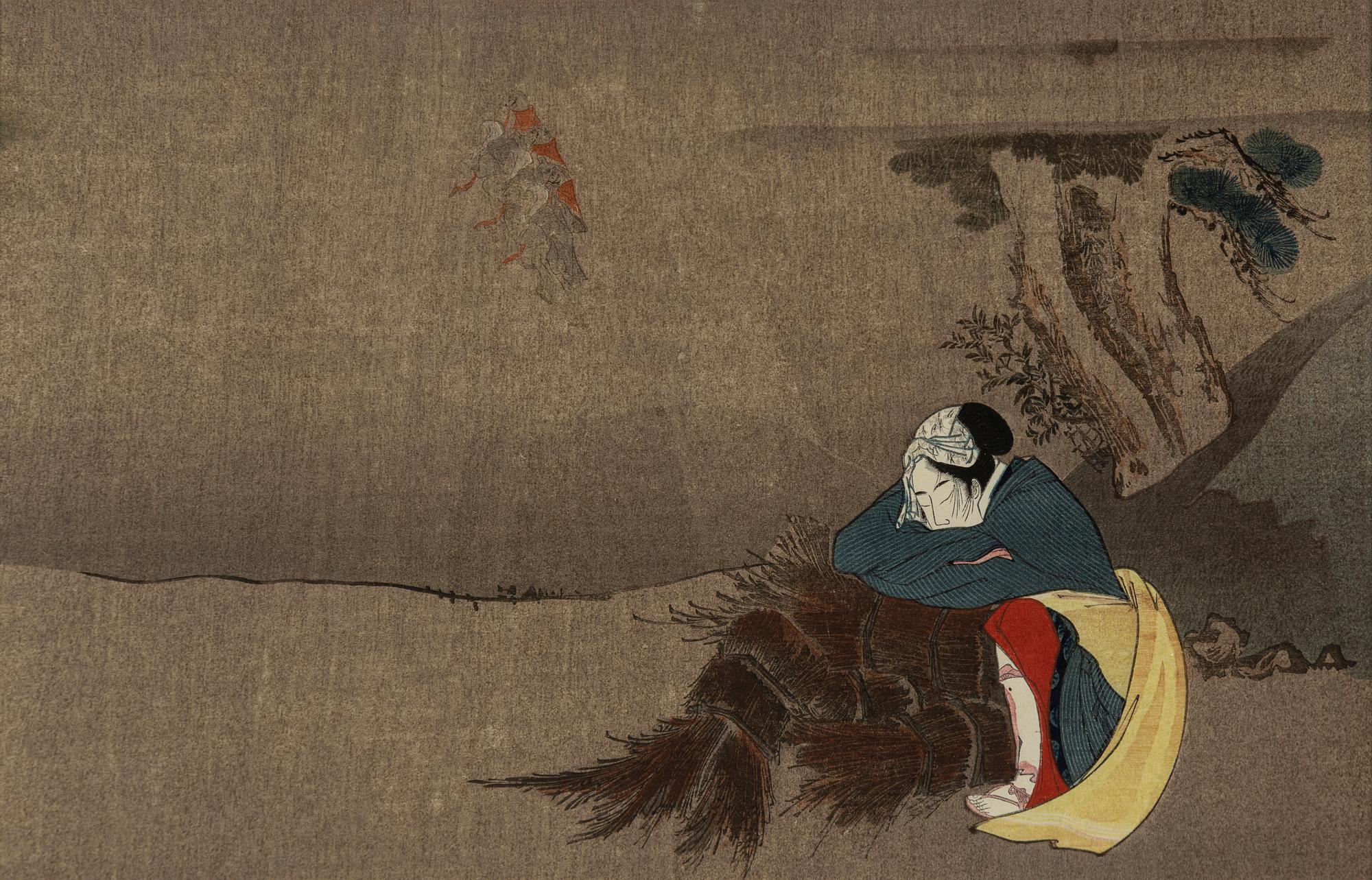 UNIDENTIFIED ARTIST, colour woodblock print. Japan, 20th century.