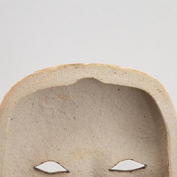 Lisa Larson, mask, stoneware, Gustavsberg.