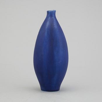 A blue vase by Carl Harry Stålhane for Rörstrand.
