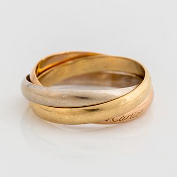 Cartier, Ring, "Trinity", 18K guld i tre färger.