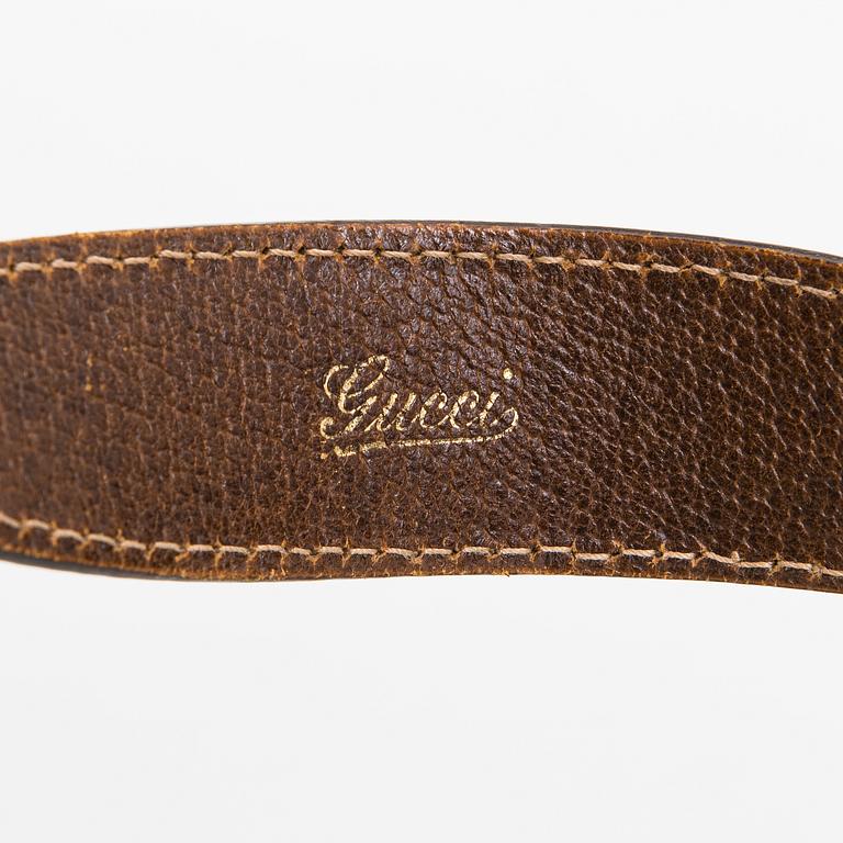 Gucci, A  monogram 'Jackie' Bag.