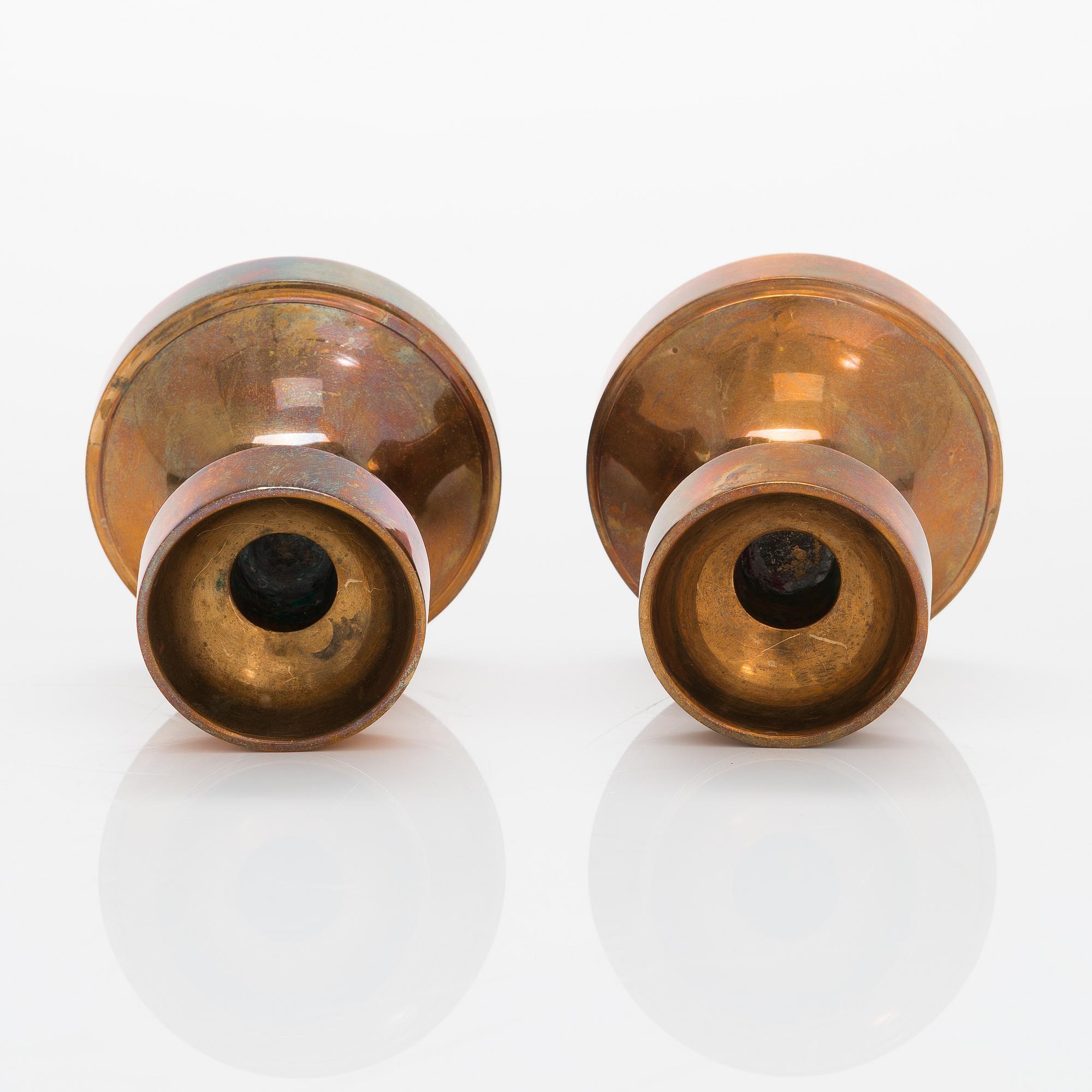 Bertel Gardberg, A pair of candlesticks for Boda Finland.