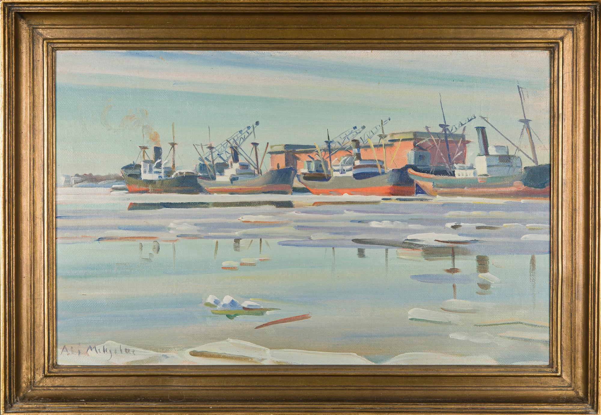 Ali Munsterhjelm, Hamnvy.