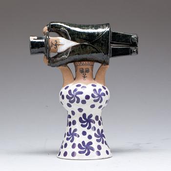 FIGURIN, stengods, Lisa Larson, Gustavsberg.