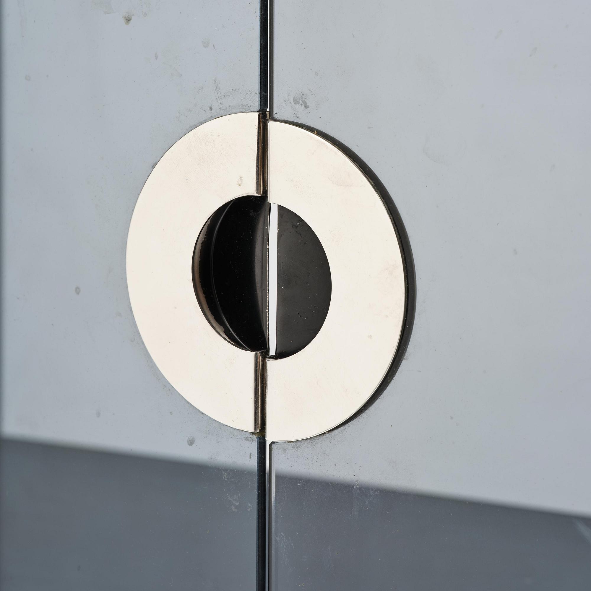 Willy Rizzo, sideboard, "Alpha", Mario Sabbot, Italien, 1970-tal.