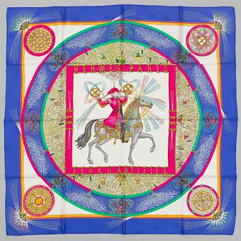 Hermès, scarf, "Feux d'Artifice".