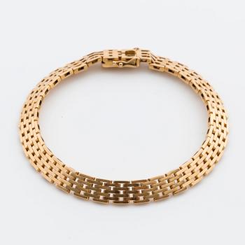 ARMBAND, 18K guld. Stämplat BHG (Bröderna Hedéns Guldsmeds AB)  Stockholm 1968.