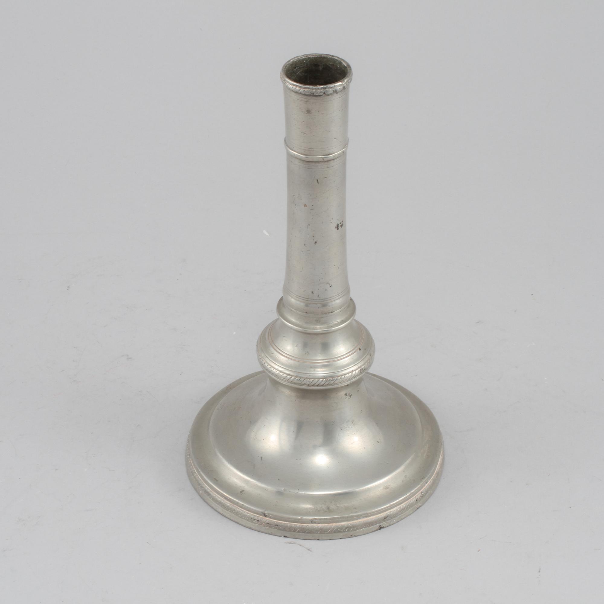 LJUSSTAKE, tenn, Martin Gustaf Moberg, Jönköping, 1795.